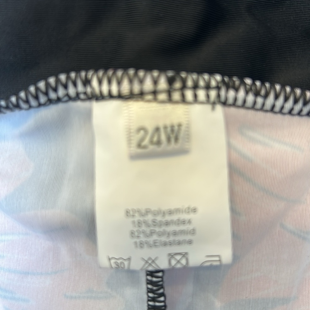 Hanna Nikole Womens Plus Size Tankini Top with Shorts Swimsuit-Size 24W NWT - Picture 11 of 15